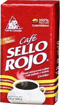 Cafe Sello Rojo 100% Colombian Coffee 16 oz