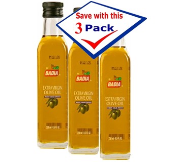 Badia Olive Oil Extra Virgin PET 250ml Pack of 3