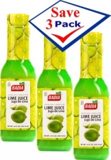 Badia Lime Juice 10 oz Pack of 3