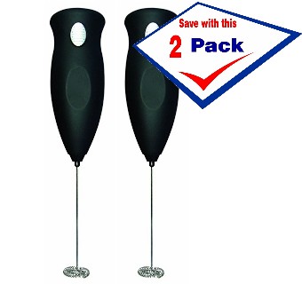 Milk Frother Cordless Pack of 2