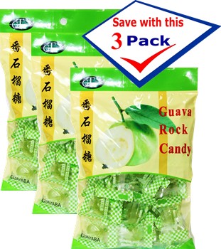 Guava Rock Candy 4.3 oz Pack of 3