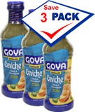 Goya Marinade Ceviche 24.5 oz. pack of 3