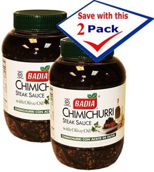 Badia chimichurri sauce New 16 oz size Pack of 2