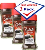 Colcafe Granulated  Colombian Instant Coffee 3.0  oz Pack of 3