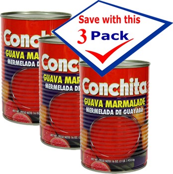 Conchita Guava Marmalade 16 oz Pack of 3