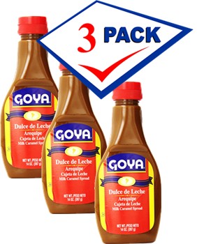 Dulce de Leche de Goya 14 oz Pack of 3