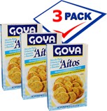 Shrimp and Cod Fritter Mix  4.5 oz. Pack of 3