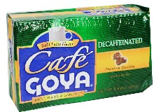 Goya Decaffeinated Coffee. 8.8 oz