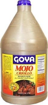 Goya mojo marinade.  1 gallon container