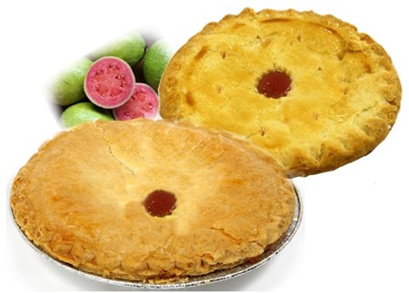 Delicious Guava Pie,  Aprox 9" Diameter 20 oz