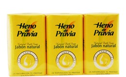 Heno De Pravia set of 3  body soaps    4  oz
