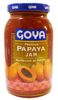 Goya premium papaya jam. 17 oz