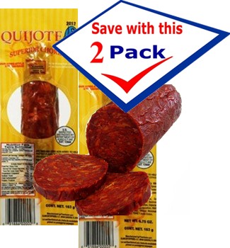 Chorizo Superior Quijote 5.75 oz. Pack of 2