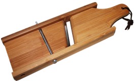 Wood Plantain slicer , adjustable blade.