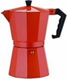 Economy Cuban Coffee Maker, Aluminum Construction . 6 cups